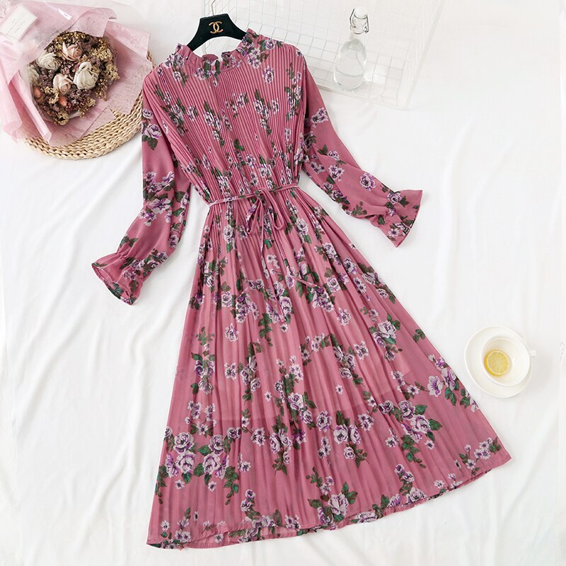 Women’s Elegant Polka Dot Dress