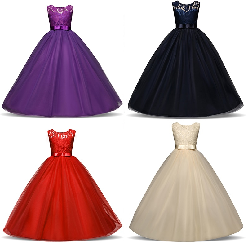 Elegant Girl`s Princess Style Dress